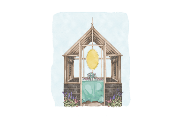 Traumlocation – Am Ufer der Paar im Grünem Gewächshaus